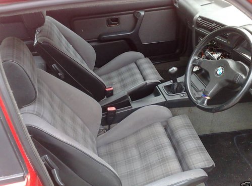 BMW e30 front seats