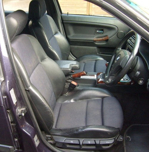 BMW E36 sports seats