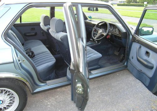 BMW E28 lux interior