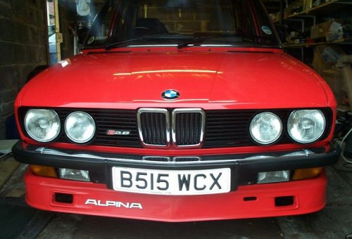 BMW E28 Alpina spoiler 