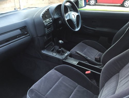 BMW E36 interior