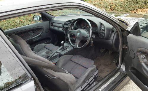 BMW E36 M3 interior