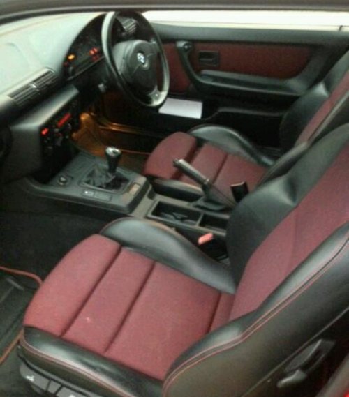 BMW E36 318ti interior