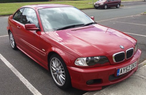 BMW E46 330ci sport red