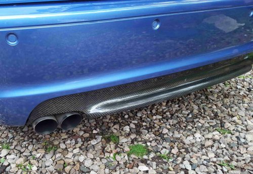 BMW E46 carbon diffuser