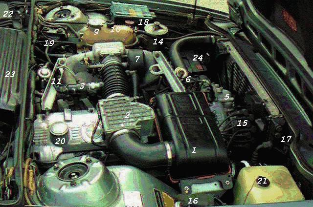 BMW M30 engine diagram