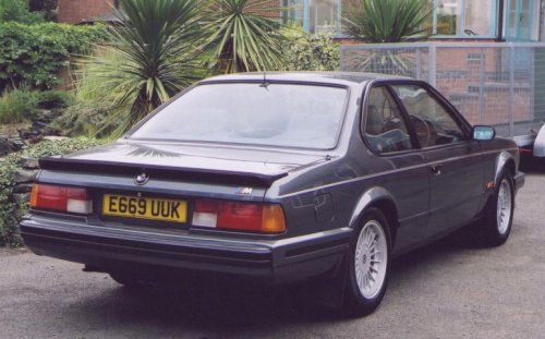 BMW E24 facelist