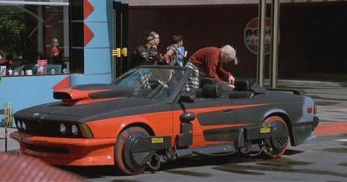 BMW E24 633CSi back to the future