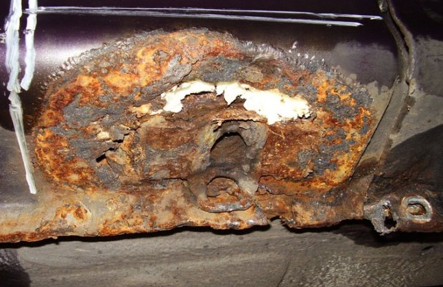 BMW E34 rust