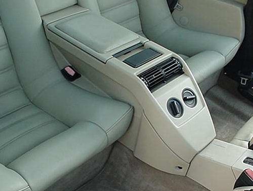 BMW E24 rear seats